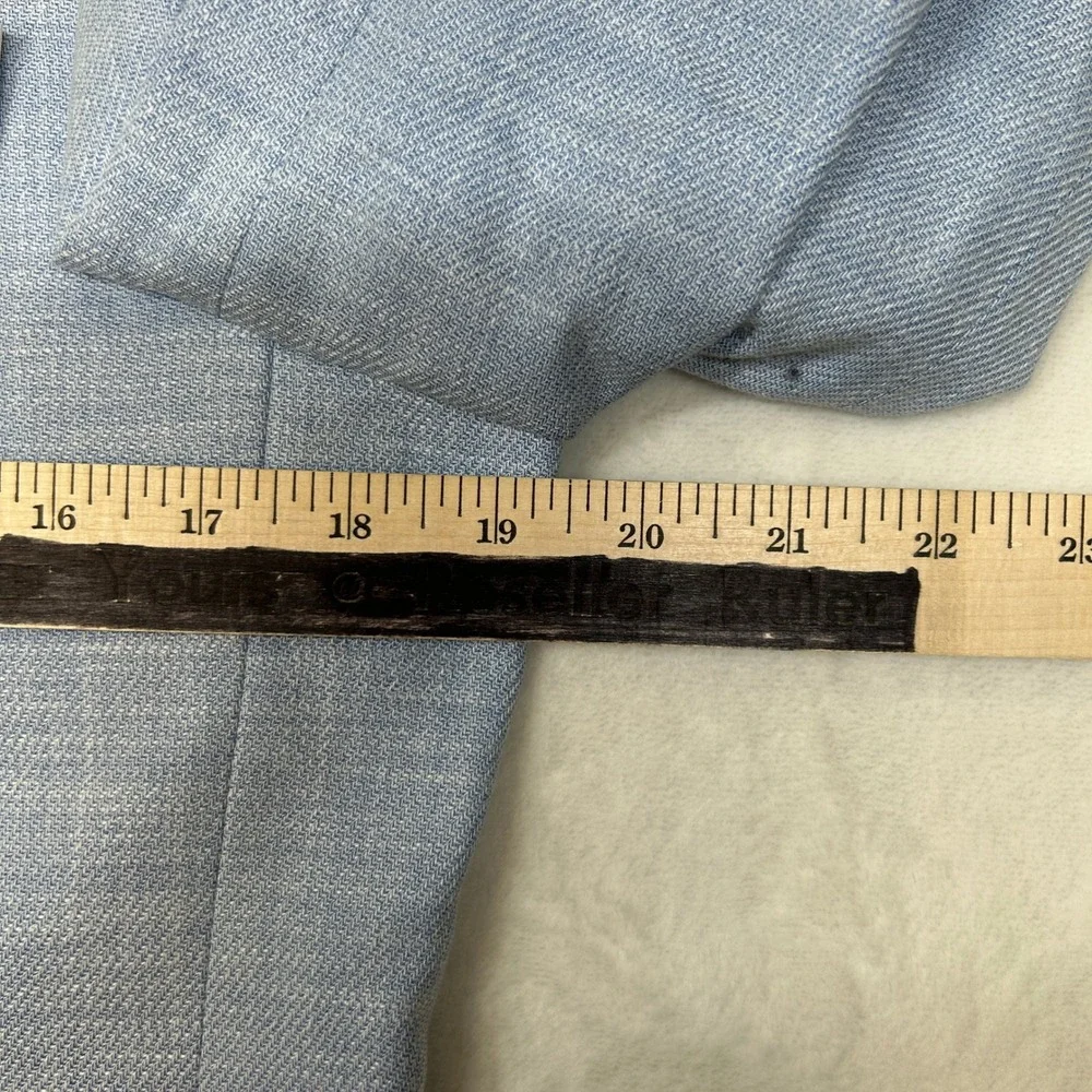 Calvin Klein Slim Fit Sport Coat Mens 38R 38‎ Light Blue Modern Fit Stretch $295